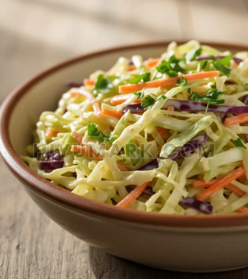 Perfect Amish Coleslaw: Creamy, Crunchy, and Never Soggy
